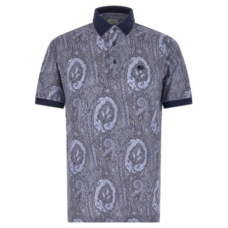 'Arnica Paisley' polo shirt