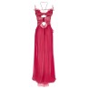 'Frilled Gown With Cutouts' dress