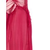 'Frilled Gown With Cutouts' dress