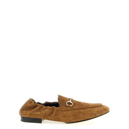 GG suede loafers