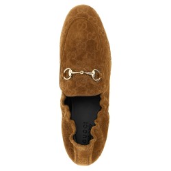GG suede loafers