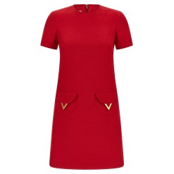 Valentino Garavani V Gold dress