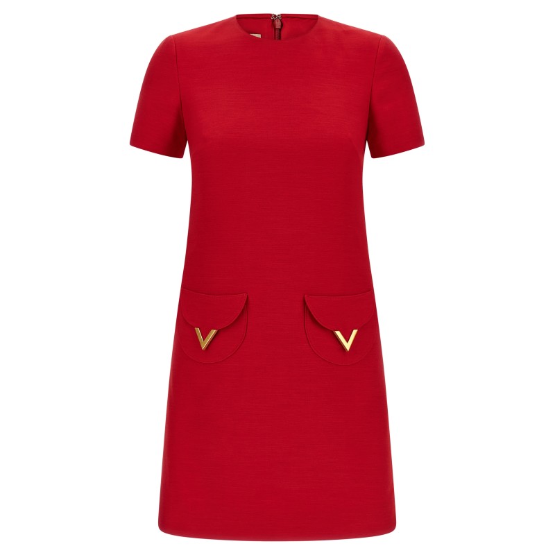 Valentino Garavani V Gold dress