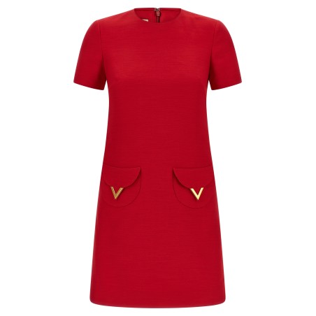 Valentino Garavani V Gold dress
