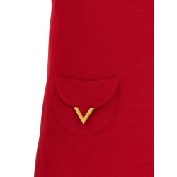 Valentino Garavani V Gold dress
