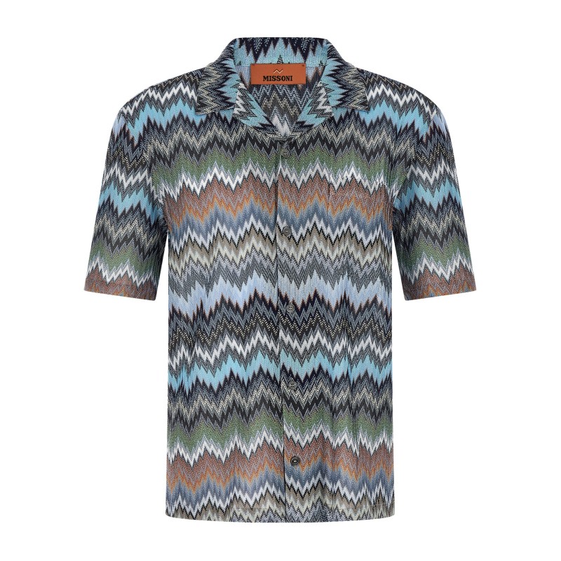Chevron snake shirt