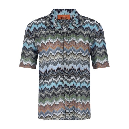 Chevron snake shirt