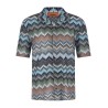 Chevron snake shirt