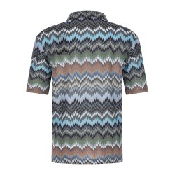 Chevron snake shirt
