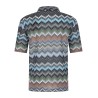 Chevron snake shirt