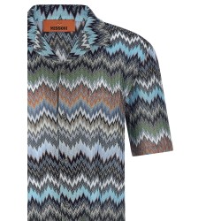 Chevron snake shirt
