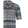 Chevron snake shirt