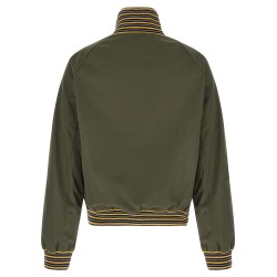 Logo bomber jacket