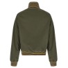 Logo bomber jacket
