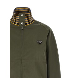 Logo bomber jacket