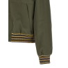 Logo bomber jacket