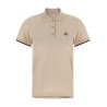 Logo patch polo shirt