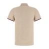 Logo patch polo shirt