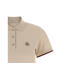 Logo patch polo shirt
