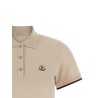 Logo patch polo shirt