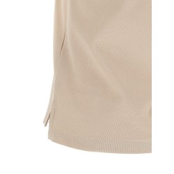 Logo patch polo shirt
