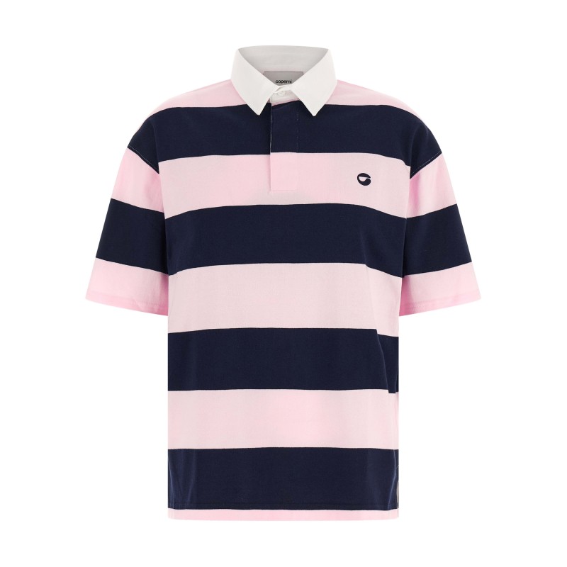 Striped polo shirt