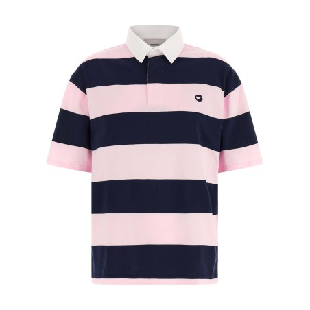 Striped polo shirt