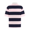 Striped polo shirt