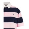 Striped polo shirt