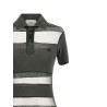 'Striped Sheer Polo' dress