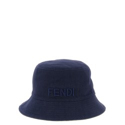 Reversible denim bucket hat