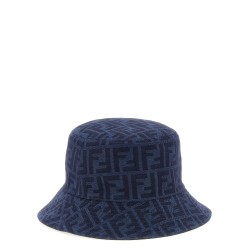 Reversible denim bucket hat
