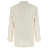 Linen silk blazer