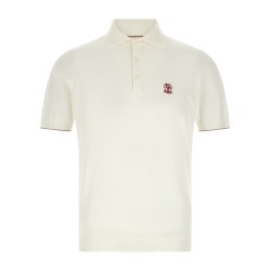Logo embroidery polo shirt