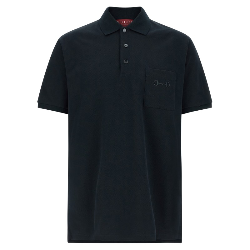 'Morsetto' embroidery polo shirt