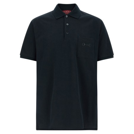 'Morsetto' embroidery polo shirt