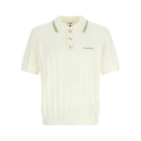 'TennisBouclé' polo shirt