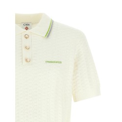 'TennisBouclé' polo shirt