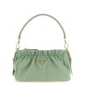 Leather shoulder bag