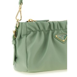 Leather shoulder bag
