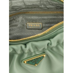 Leather shoulder bag