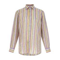 Striped linen shirt