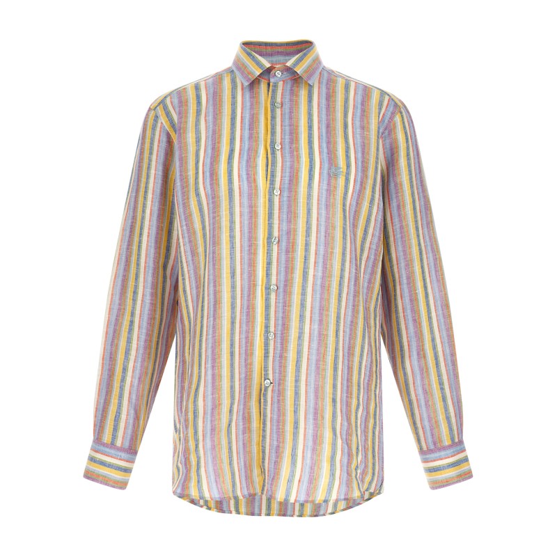 Striped linen shirt