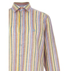 Striped linen shirt