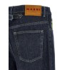 Logo embroidery jeans