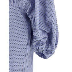 'Drawstring Stripe Mini' dress