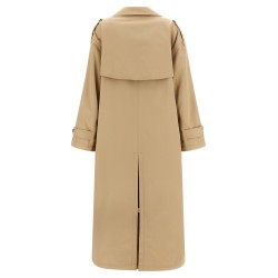 Trench coat with gloves