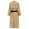 Trench coat with gloves
