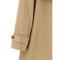 Trench coat with gloves