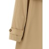 Trench coat with gloves